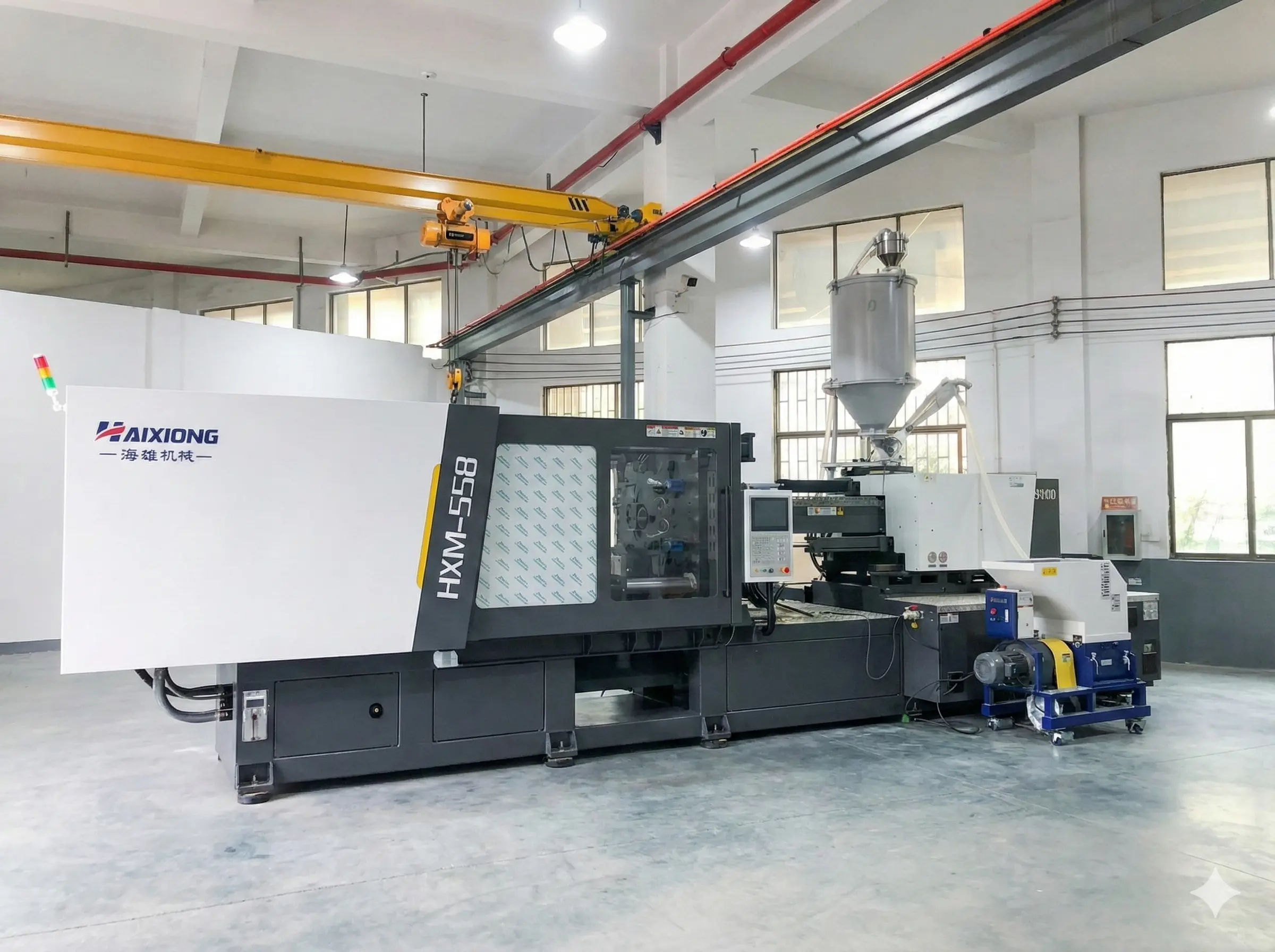 New automated injection molding machines