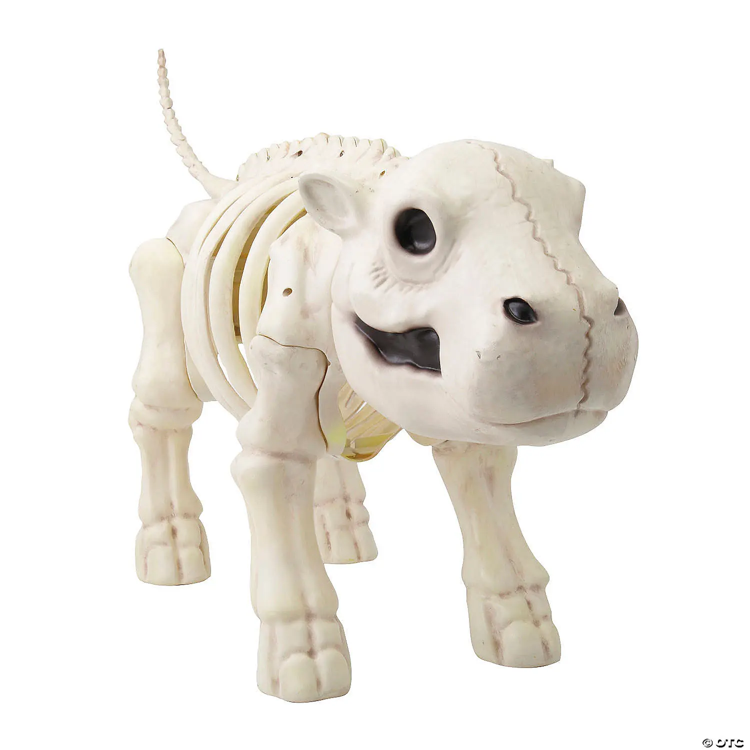 Four-legged animal skeleton prop with movable joints